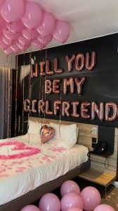 Will you be my girlfriend ideas 