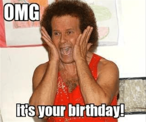 Funny Birthday Memes.